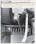 Walter Judd with Sears employee petition  thumbnail