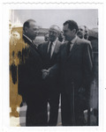 Walter Judd at Minneapolis airport with President Nixon thumbnail
