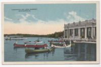 Canoeing on Lake Harriet, Minneapolis thumbnail